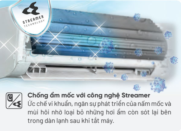 Chống ẩm mốc kết hợp Streamer